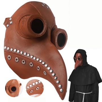 MASKA KLAUN HALLOWEEN MORDERCA LATEKSOWĄ MASKI