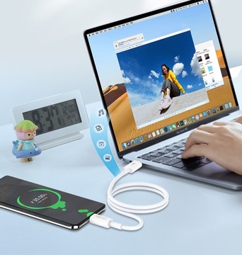 БЫСТРО МОЩНЫЙ КАБЕЛЬ USB-C ТИПА C PD КАБЕЛЬ 65 Вт RECCI