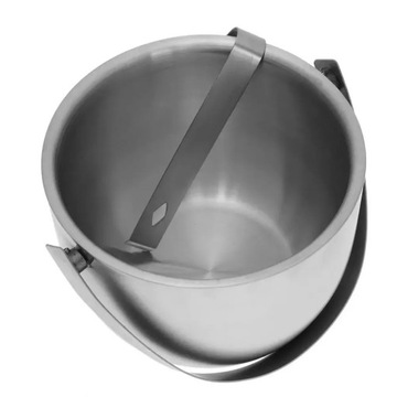 Набор стальных контейнеров для льда 1,75л с щипцами.