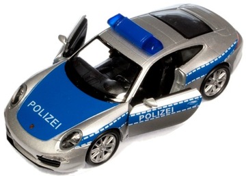 WELLY METALOWE AUTO PORSCHE 911 CARRERA S POLICJA