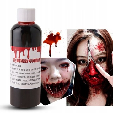 100ML PROFESJONALNA SZTUCZNA KREW HALLOWEEN