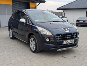 Peugeot 3008 I Crossover 2.0 HDI 150KM 2009 Peugeot 3008 Jasne Skory Panorama Klima Podgrzewane Fotele Navi Serwis Gwa, zdjęcie 13