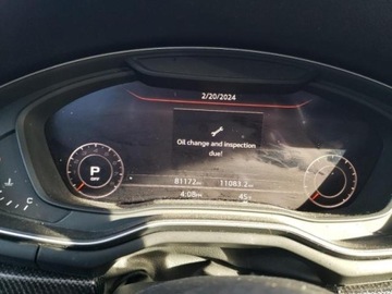 Audi A5 F5 S5 Coupe 3.0 TFSI 354KM 2018 Audi S5 Coupe Audi S5 Coupe 3.0 TFSI Prestige, od ubezpieczalni 3.0 354KM, zdjęcie 9