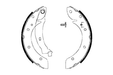 ТОРМОЗНЫЕ КОЛОДКИ CITROEN BERLINGO XSARA PICASSO P