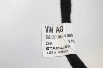 PORSCHE MACAN (95B) 2015 PRAVÁ STRANA TLUMIČ KRYT ZADNÍ KUFRU