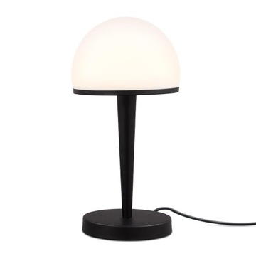 LAMPA STOŁOWA NOCNA DOTYKOWA CZARNA - ŚCIEMNIACZ
