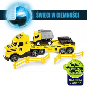 Magic Truck Technic laweta z wywrotką