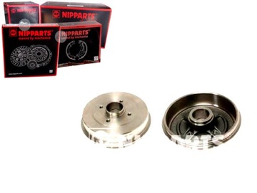BĘBNY HAMULCOWE NISSAN MICRA (K12) 1.0 16V NIPPART