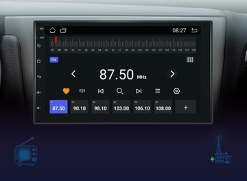 АВТОМОБИЛЬНЫЙ РАДИО 2 DIN HiFi ANDROID RDS GPS WIFI USB 2 ГБ/32 ГБ RDS 7 дюймов