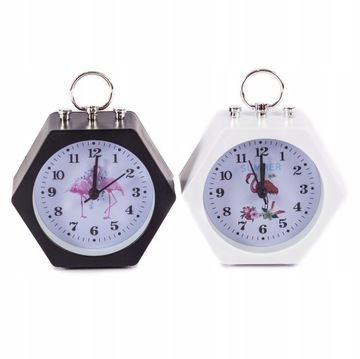 ДЕТСКИЙ БУДИЛЬНИК Фламинго РАЗНЫЕ ЦВЕТА