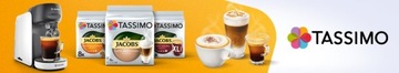 Капсулы Tassimo Jacobs Megapack, микс вкусов латте, 5+1 упаковка БЕСПЛАТНО!