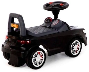 Jezdzik Auto 65x29x40 №6 черный Wader P