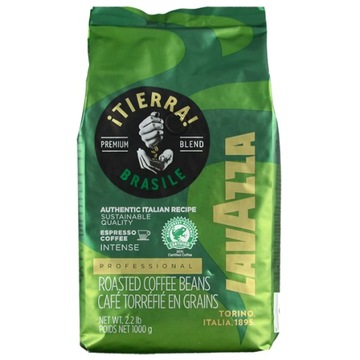 Кофе Lavazza Tierra Brasile 1кг в зернах