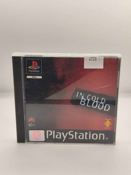 Gra IN COLD BLOOD Sony PlayStation (PSX)