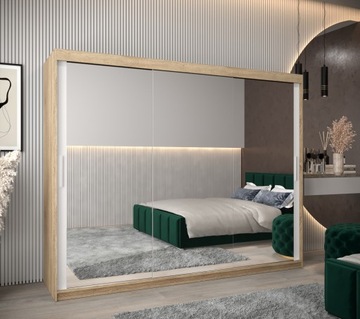 Шкаф-купе TOKYO 3 250, высота 200 см.