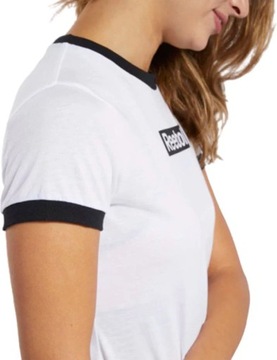 KOSZULKA DAMSKA SPORTOWA TRENINGOWA T-SHIRT ESSENTIALS LINEAR REEBOK M