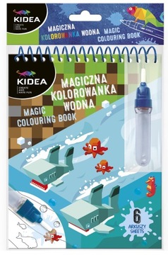 Magiczna wielorazowa kolorowanka wodna game
