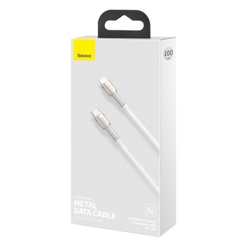 КАБЕЛЬ BASEUS STRONG ДЛЯ IPHONE USB TYPE C КАБЕЛЬ ДЛЯ LIGHTNING PD QC 20 Вт 1 м
