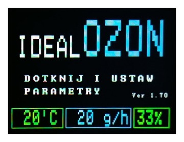 ОЗОНАТОР 40г с РЕГУЛИРОВКОЙ количества озона.