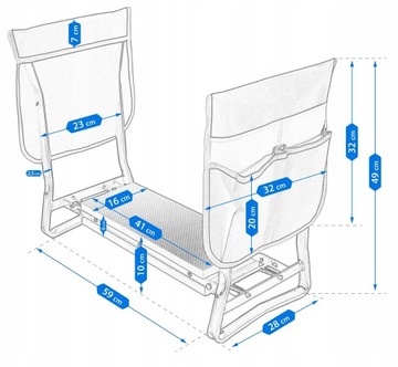 САДОВЫЙ СТУЛ табуретка КНЕЕЛЕР для сада