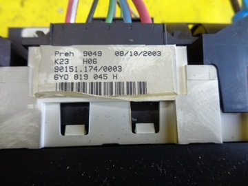 FABIA I PANEL ŘÍZENÍ