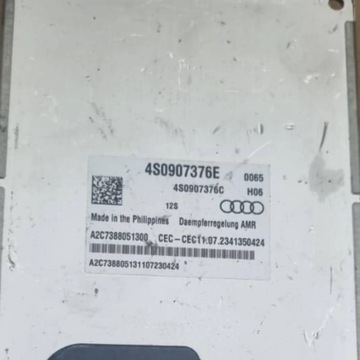 AUDI R8 4S NOVÝ ORIGINÁLNÍ MODUL ŘÍZENÍ ZAVĚŠENÍ 4S0907376E