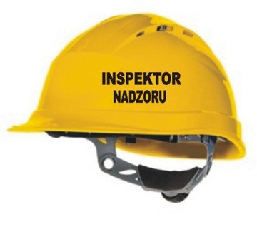 Naklejka na kask IINSPEKTOR NADZORU 10x4cm