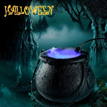 CAULDEL WITCH'S CAULDEL LED ДЫМОГЕНЕРАТОР ВЕДРО ДЛЯ ХЭЛЛОУИНА WITCH