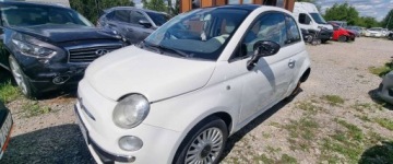 Fiat 500 II Hatchback 3d 1.2 69KM 2009 Fiat 500 2009r, 1.2 Benzyna. Lekko przetarty lewy bok. Jezdzi. 1.2 Benzyna, zdjęcie 1