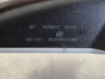 VW Touareg II 7p обратное зеркало