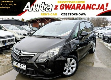 Opel Zafira C Tourer 1.4 Turbo ECOTEC 140KM 2013 Opel Zafira 1.4T 140PS OPŁACONY Bezwypadkowy