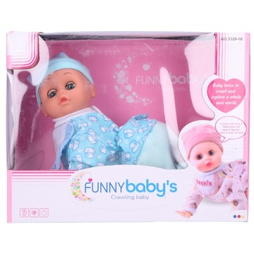 Electric Smart Laughing Crawling Doll Toy for Kids