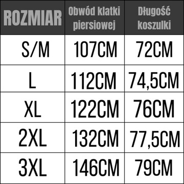 LETNI 6-pack T-shirtów męskich 100% bawełna 150G/M2 MEJKS_PL KOLORY S-3XL