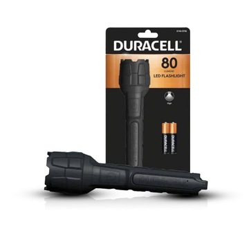 Latarka Duracell 8746 Gumowa 80 LM 2AA