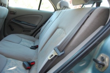 Nissan Almera II Sedan 1.5 90KM 2001 Nissan Almera Salon PL 1WŁ. Unikat Piękna Klima Sprawna El.Szyby Centralny, zdjęcie 10