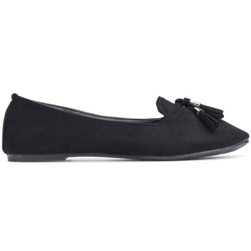 Mokasyny czarne-1Gianna 37 Czarny