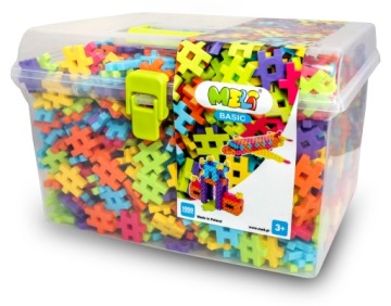 Klocki Meli Basic Walizka Travel Box 1000 elem. 3+