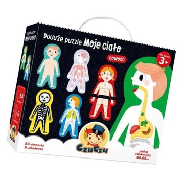 Czuczu Duuuże puzzle Moje ciało