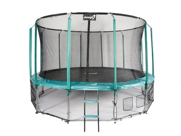 TRAMPOLINA DLA DZIECI Z SIATKĄ 487 cm + GRATISY