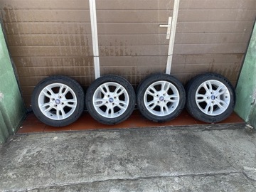 KOŁA FELGI ALUMINIOWE OPONY 195/55R15 FORD FIESTA MK7 MK8 08-23 ROK