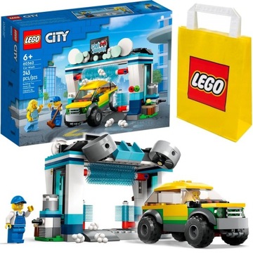 LEGO City 60362 Myjnia samochodowa - Klocki dla chłopca 6+
