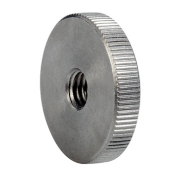 M5 Гайка с накаткой, низкая, нержавеющая сталь, A1 467(1)