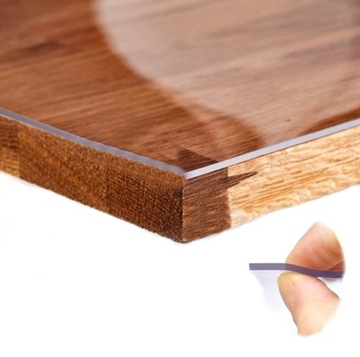 MATA PODKŁADKA OCHRONNA NA BIURKO STÓŁ 1MM 90x45