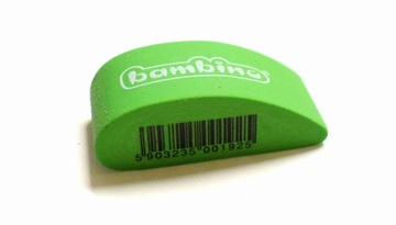 Gumka Do Mazania Ścierania Miękka MIX Kolorów Bambino