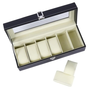 ОРГАНАЙЗЕР элегантная коробка для часов, футляр для хранения часов, 6 шт.