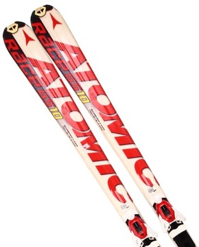 Narty Atomic RACE GS 10 174 cm + wiązania ZJAZDOWA