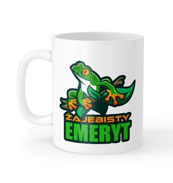 Kubek Żajebisty Super Emeryt prezent