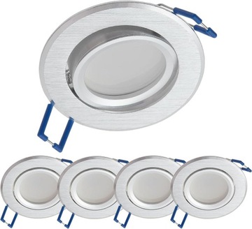 5 sztuk Ultrapłaska lampa wpuszczana LED YanFeiYit Premium 5W 230V 3000k