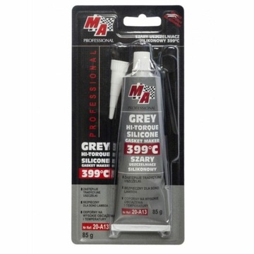 MOJE AUTO USZCZELNIACZ SILIKONOWY 85G SZARY