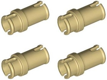 4You LEGO - Technic 32002 PIN 3/4 TAN (4szt)